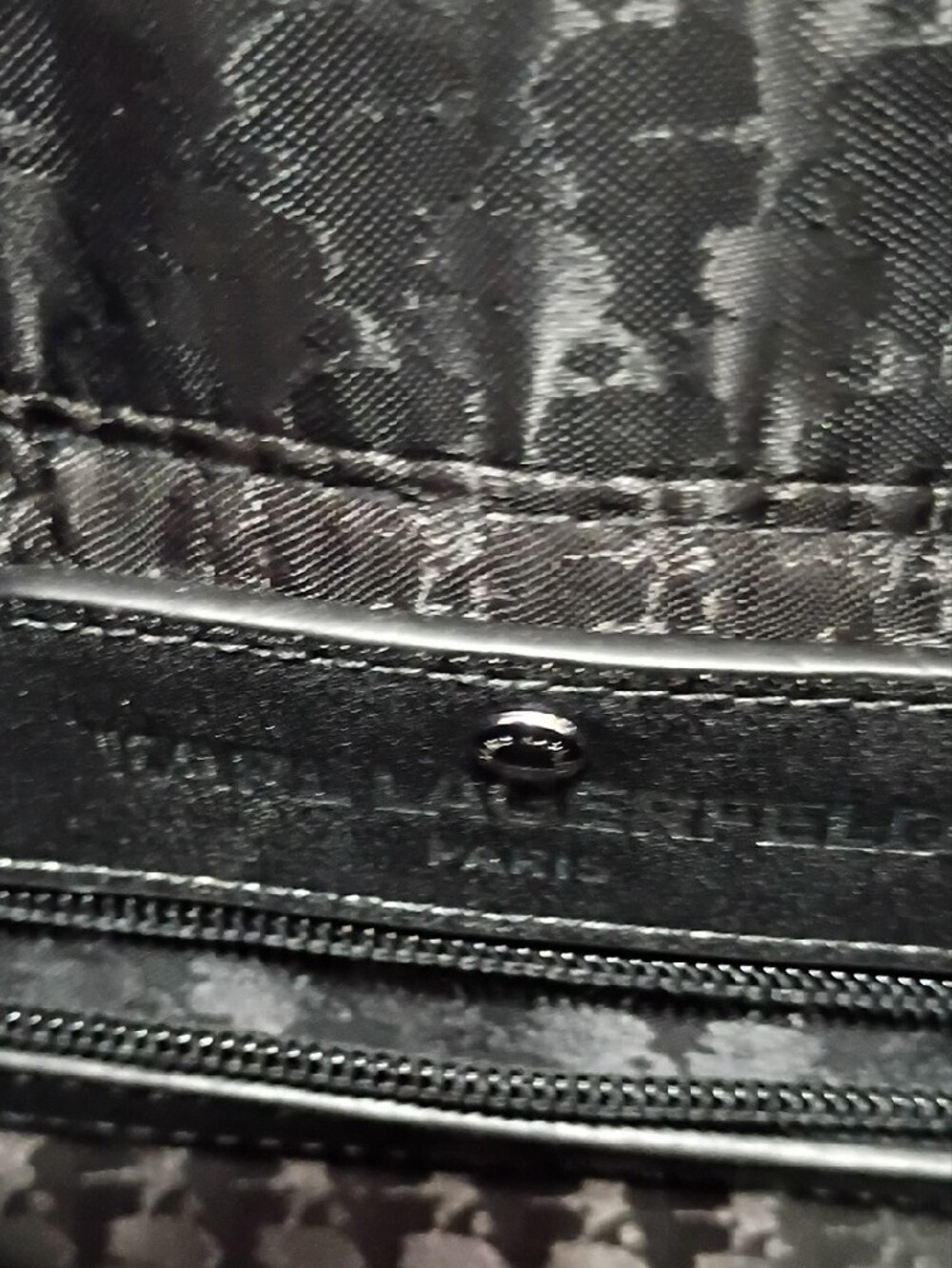 Karl Lagerfeld Black Logo-Accented Interior Tote - Picture 14 of 16